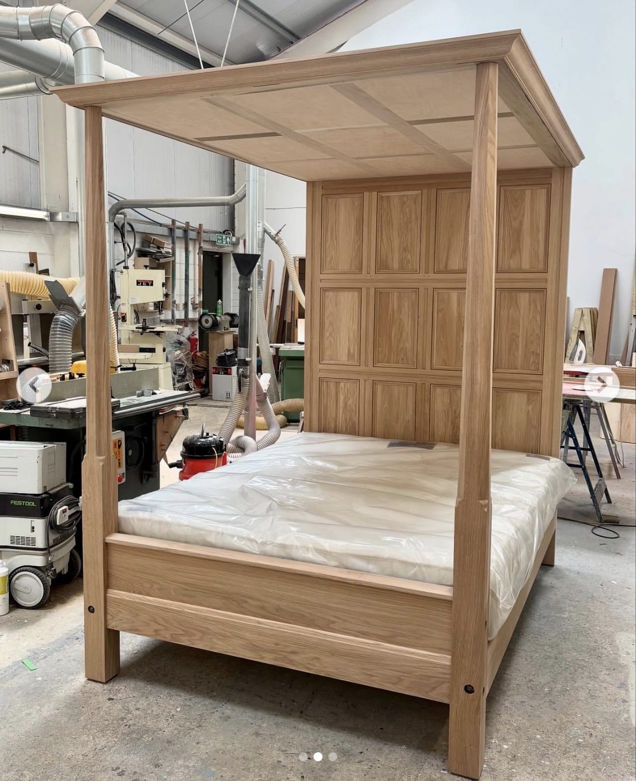 [ALT TO FILL — four-poster bed]