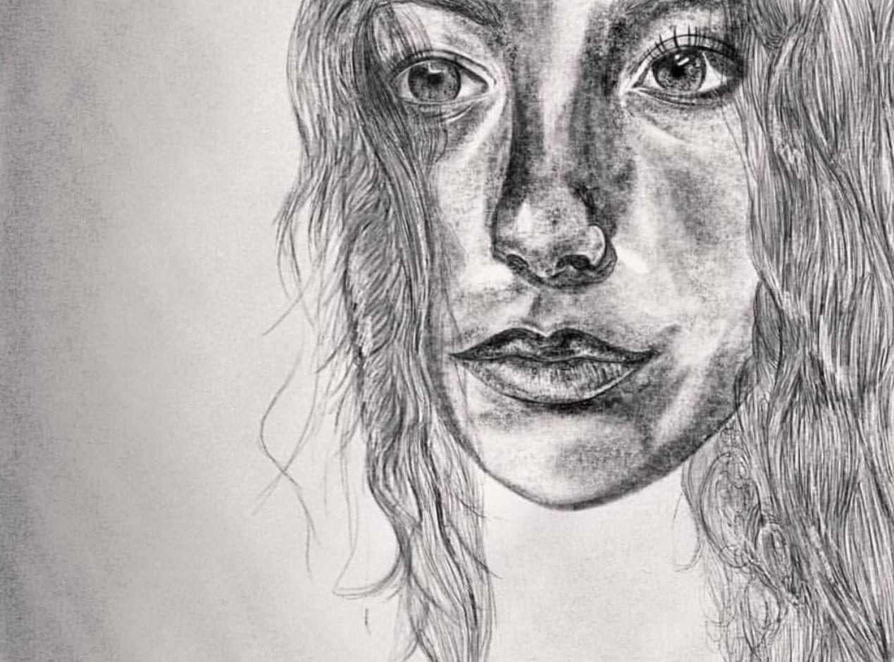 [ALT TO FILL — graphite drawing]