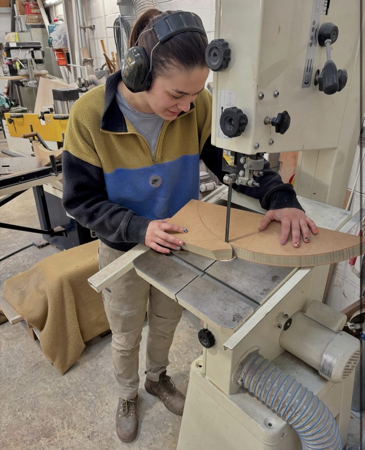 [ALT TO FILL — process, bandsaw]